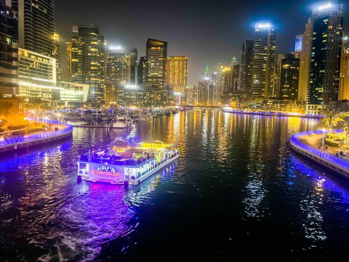 Luxury Studio Apartment Close To Jbr Beach&Yacht Club&Metro-Available Airport Shuttle Дубай Экстерьер фото